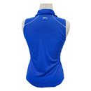 Slazenger Golf Bright Solid Sleeveless Mock Top w/ White Trim Size M-6