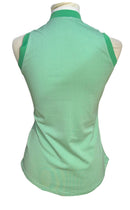 Adidas Spring Green Mock Sleeveless Golf Top Size XS-2