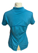 Lucky in Love Light Blue Workout Tee Size XS-2