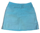 Swing Control Aqua Polka Dot Skort Size 14-1