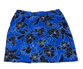 EP NY Royal Blue & Blue Floral Skort Size M - 0