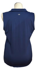 Vineyard Vine Navy Sleeveless Polo Size L-2