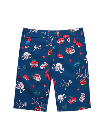 New Loudmouth Women's Bermuda Golf Shorts MSP$78 - 0