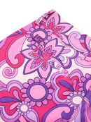New Loudmouth Women's Bermuda Golf Shorts - Summer of Love Lilac MSP$78-3