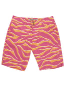 New Loudmouth Women's Bermuda Golf Shorts - Tarzan Orange Pink Size 10 MSP$78-1