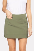 New Golftini Be An Athlete Skort (Long) - Olive-1