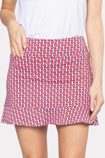 New Golftini Sparkler Golf Skort - Long - 0