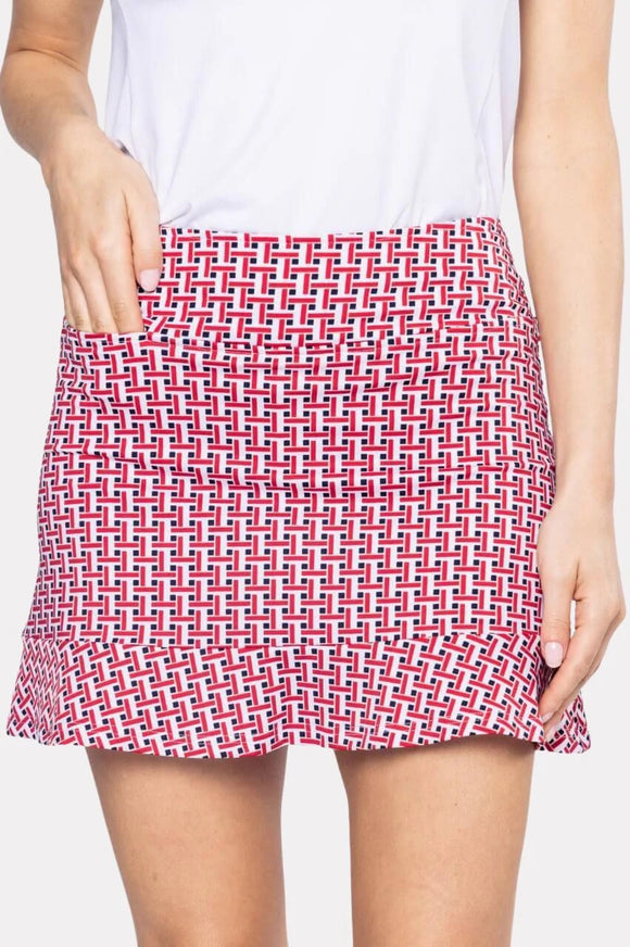 New Golftini Sparkler Golf Skort - Long