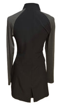 Adidas Long Sleeve Black, Navy & Stripe Dress Size XS-2
