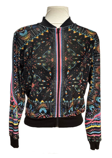 Lucky in Love Velvet Vision Full Zip Jacket Size XS