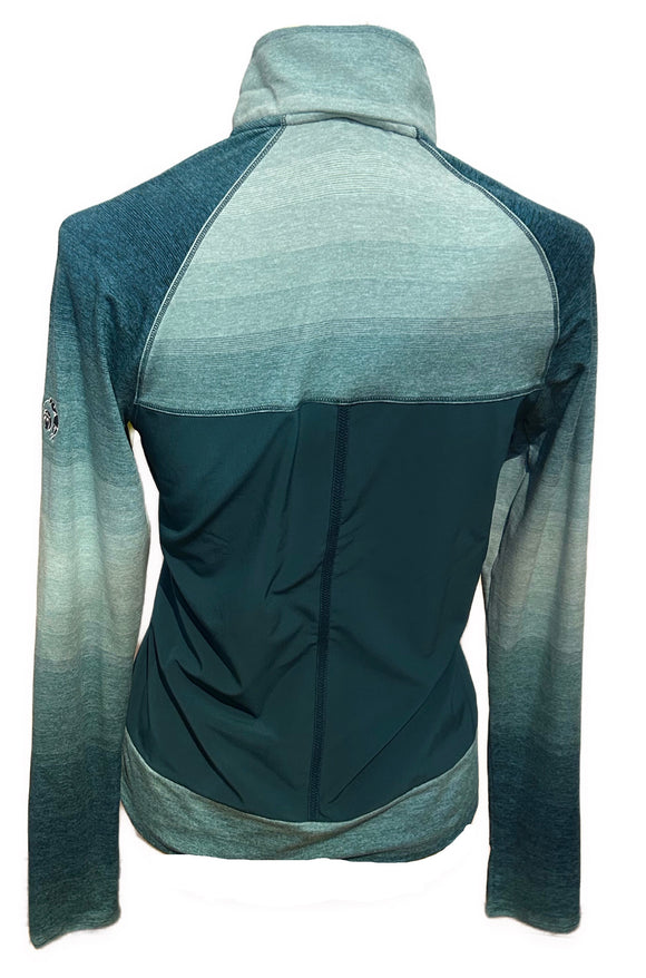 Adidas Golf Turquoise Heather Long Sleeve Pullover Size S