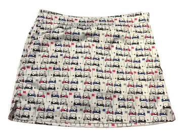 Izod Women's White Golf Cart Skort Size 14