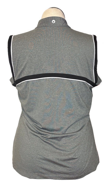 EP NY Women's Gray Sleeveless Golf Top w/Black & White Accents Size XL - 0