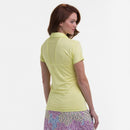 New EP NY Cap Sleeve Zip Placket Golf Polo Size S - Sea Mist MSP$84-3
