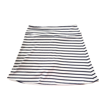 Renwick Navy & White Horizontal Stripe Skort Size S - 0