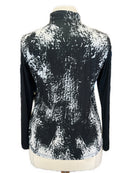 Jamie Sadock Sunsense Black & Gray Long Sleeve Golf Top Size L MSP$99-2