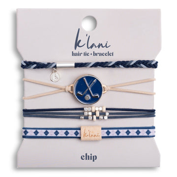 New K'lani Hair Tie Bracelets - Chip