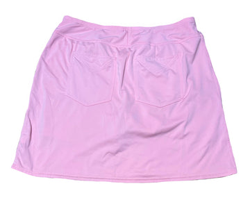 Jofit Solid Pastel Textured Skort - Pink Size XL - 0