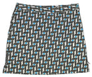 EP Pro White, Navy & Turquoise Patterned Skort Size 12 MSP$88-2