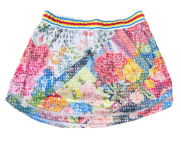 Lucky in Love Multicolored Cutout Skort Size XL