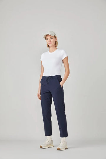 New Tilley Pull On Jogger Navy Marine Size L MSP$140