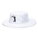 New Bogey Brothers Bogeyman White Bucket Hat S/M-1