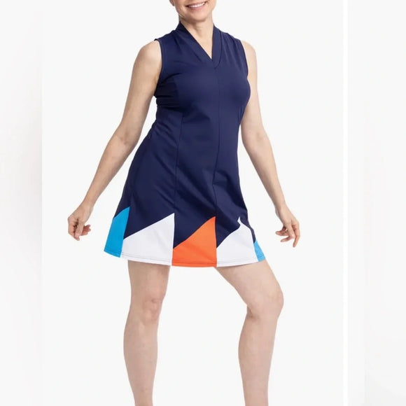 New Kinona Sport Helping Wind Sleeveless Golf Dress Size M MSP$168