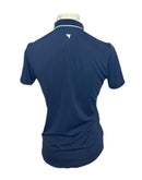 Macade Golf Navy Polo w/ White Trim Size S MSP$85-2