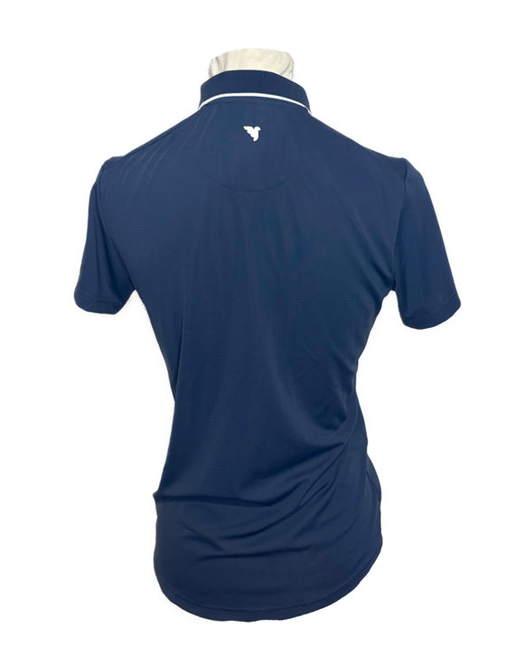 Macade Golf Navy Polo w/ White Trim Size S MSP$85