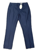 New Greg Norman Women's Navy Print Ankle Golf Pants Size 10 MSP$89-1