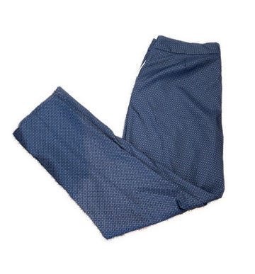 New Greg Norman Women's Navy Print Ankle Golf Pants Size 10 MSP$89 - 0