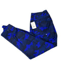 Jofit Women's Blue & Navy Camo Golf Pants Size 4-2