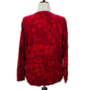 Athleta Women's Red Floral Crewneck Size S MSP$89-2