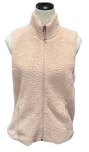 Calia Light Pink Sherpa Fleece Vest Size M MSP$80-2