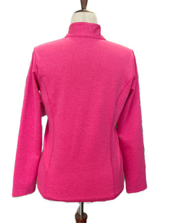 EP Pro Pink Heathered Women's Full-zip Golf Jacket Size M - 0