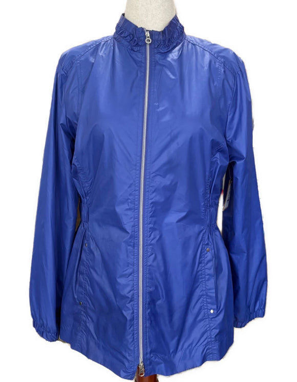 Tail Hip Length Blue Full-Zip Jacket Size L  MSP$69