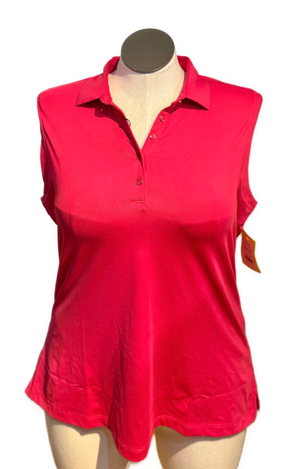 New Dunning Golf Sleeveless Polo Size XL MSP$84