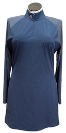 Adidas Women's Golf Dress w/Striped Long Sleeves Size XL-1