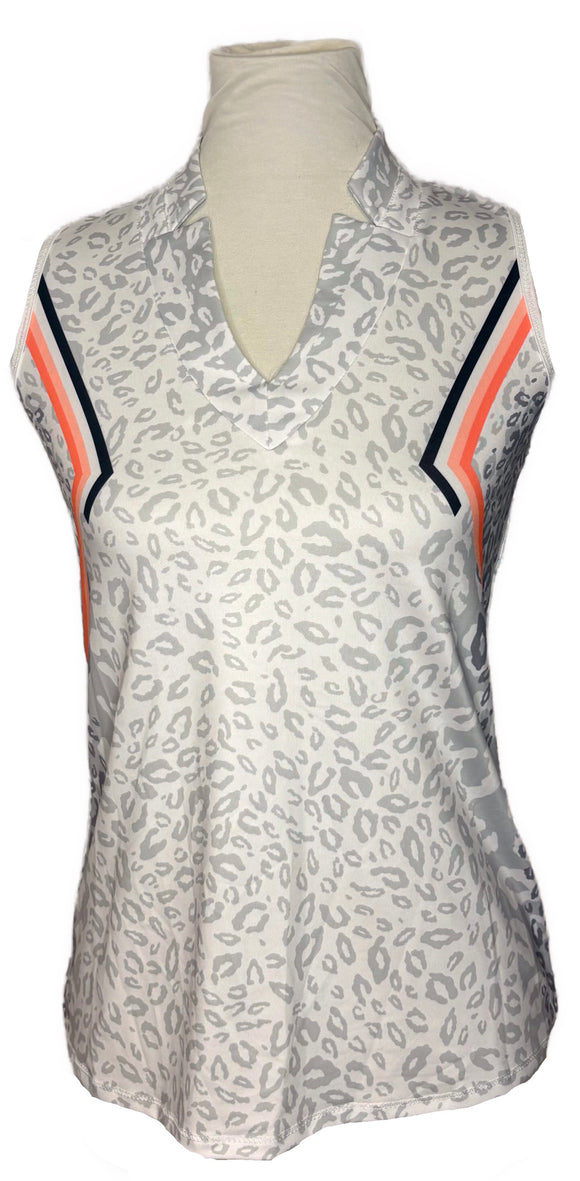 New Lucky in Love Animal Instinct Notch Tank  Size S MSP$75