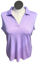 New Nancy Lopez Golf Women's Luster Sleeveless Polo Size 1X MSP$65-4