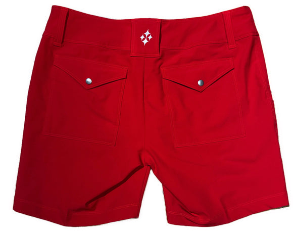 Jofit Women's Red Golf Shorts Size 4
