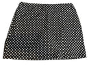 Tzu Tzu Women's Black & White Polka Dot Golf Skort Size L-1