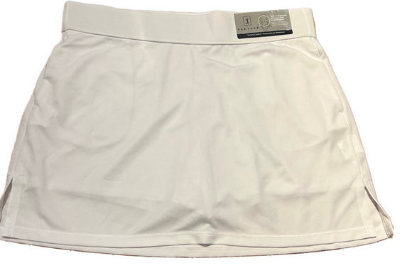 New PGA Tour White Tummy Control Golf Skort Size XL