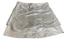 Lucky in Love Women's Silver Snakeskin Golf Skort Size M-1