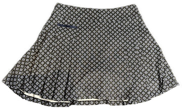Scratch Seventy Women's Deep Navy Floral Pleated Golf Skort Size S