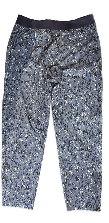 Athleta Women's Navy Speckled Brooklyn Ankle Pant Size 10 MSP$99 - 0