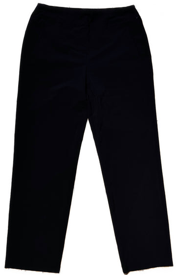 New EP NY Women's Black Tech Stretch Ankle Pant Size M MSP$115