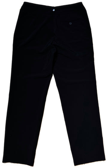 New EP NY Women's Black Tech Stretch Ankle Pant Size M MSP$115 - 0