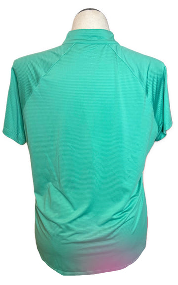 Coral Bay Golf Women's Green Short Sleeve Top Size XL - 0