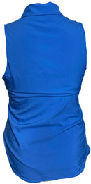 Peter Millar Royal Blue Sleeveless Top w/ Logo Size L-2